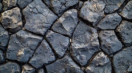 Fototapete - Grey stone concrete background pattern with high resolution Top view Copy space : Generative AI