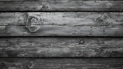 Aufkleber - Grey wood background : Generative AI