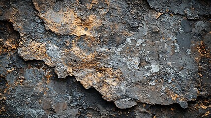 Aufkleber - Grey brown stone concrete background pattern with high resolution Top view Copy space : Generative AI