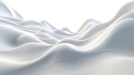 Wall Mural - fabric wavy lines. soft silk textures in serene elegance