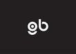 © Mohammad - GB letter logo and initial logo design
