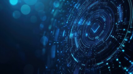 Abstract Digital Technology Background