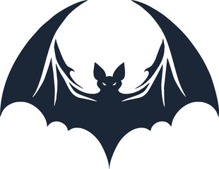 Wall Mural - Bat icon. Bat animal simple icon. Halloween bat icon.