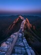 © ruangrit19 - Majestic Sunrise at the Simatai Section of the Great Wall of China