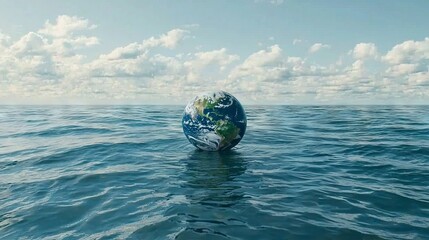 earth in water