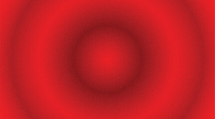 Sticker - Red abstract background with radial gradient and noise grain effect for wallpaper, cover and banner design