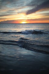 Poster - Serene ocean sunset on Croatian coast