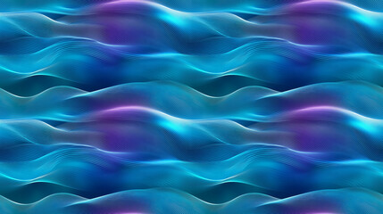 A blue wave with purple and white swirls. The blue color is very bright and the purple and white swirls add a sense of movement and depth to the image. Scene is one of energy and excitement