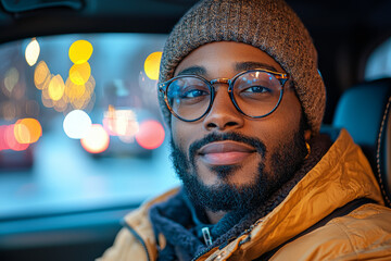 Sticker - A rideshare driver attending a workshop on managing gig work income, representing the need for financial literacy in the gig economy. Concept of financial literacy.