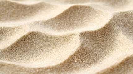 Close-Up of Soft and Flat Sandy Texture - A Serene Tropical Dune Exploration