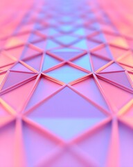 Abstract geometric pattern in soft pastel colors