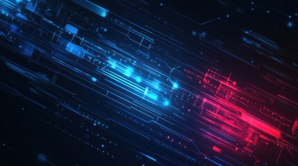 abstract technology communication concept vector background
