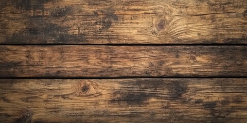 Poster - Rustic Wooden Plank Background for Design Projects