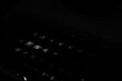 © DiazAragon - Details of the keyboard of a black and white typewriter