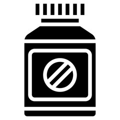 Poster - Nutritional Supplements icon vector image. Can be used for Physical Wellbeing.