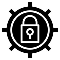 Canvas Print - Password Setup icon vector image. Can be used for Business Onboarding.