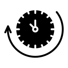 Sticker - Downtime icon vector image. Can be used for Business Disruption.