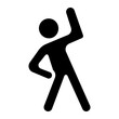 © SAMDesigning - Warm Up icon vector image. Can be used for Fitness.