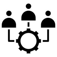 Sticker - Onboarding icon vector image. Can be used for Hiring Process.