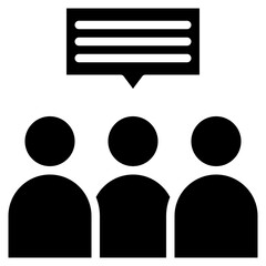 Canvas Print - Compliance Team icon vector image. Can be used for Compilance and Regulation.