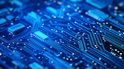 Business with technology, high technology for future. Generative AI Illustration.