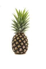 Canvas Print - pineapple on white background