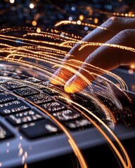 Fototapete - A digital software development company specializing in digital software technology