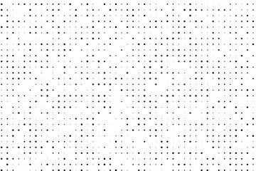 Leinwandbilder - Irregular dot grid pattern on staggered layout