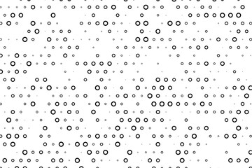 Aufkleber - Modern abstract dot pattern with holes and grid