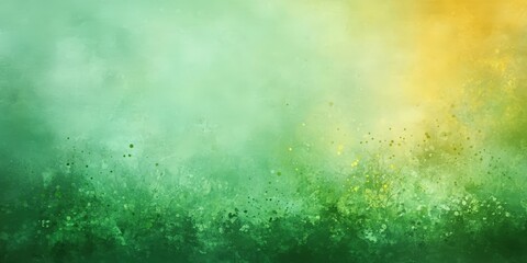 Wall Mural - Soft Green and Yellow Abstract Background