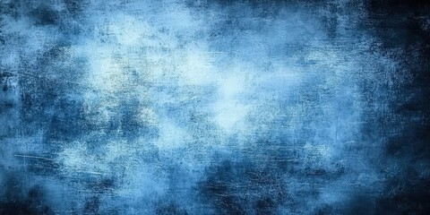 Wall Mural - Abstract Blue Grunge Background for Creative Use