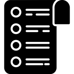 Poster - Shopping list Icon