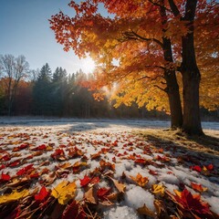 autumn in the park