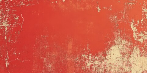 Wall Mural - Abstract Red Grunge Texture for Background Use