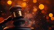 © lime - Law and Order: The Gavel's Authority in Action. Generative AI