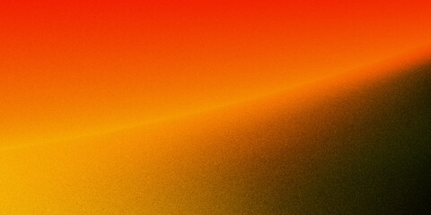 Poster - vibrant gradient background featuring smooth transition from red to orange and yellow, creating warm and inviting atmosphere. subtle noise texture adds depth and interest to design