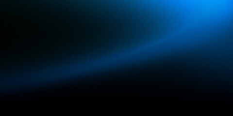 Poster - smooth gradient background featuring blend of deep blue and black tones, creating serene and calming atmosphere. subtle noise texture adds depth and interest to visual