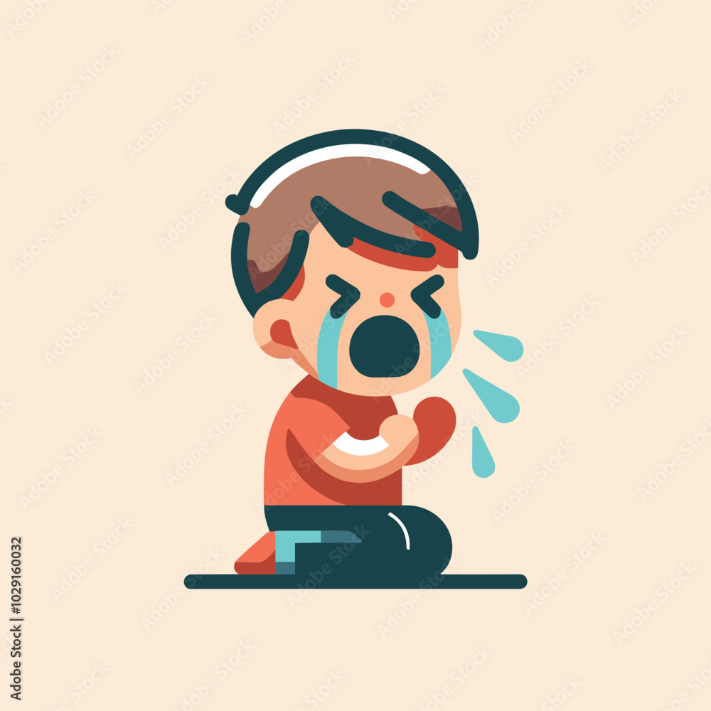 crying-cartoon-child-on-knees-emotional-vector-illustration-of-a