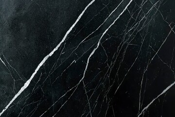 Sticker - Black Marble with White Veins and Specks