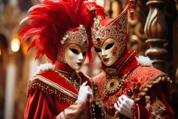 The enchanting carnival of venice  a celebration of masks, costumes, and rich traditions