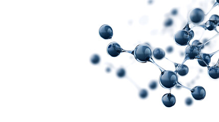 Wall Mural - exploring the intricacies of molecular structures in science