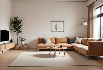 Photo modern style interior room 3d illustration