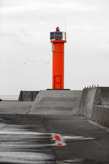 Wall Mural - Mangalsala lighthouse, Riga