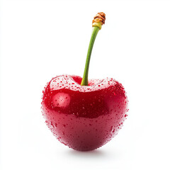 Wall Mural - Cherry isolated on white background