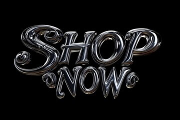 Elegant Shop Now Button