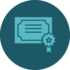 Poster - Certificate Icon Design