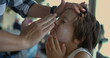 © Marco - Carefully applying sunscreen to a child's face in slow motion at 800 fps, emphasizing the importance of sun protection for young and sensitive skin