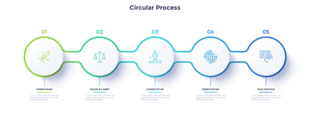 modern vector infographic banner