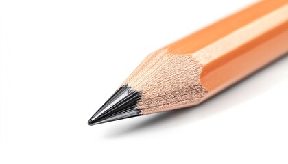 Close-up of sharpened pencil	