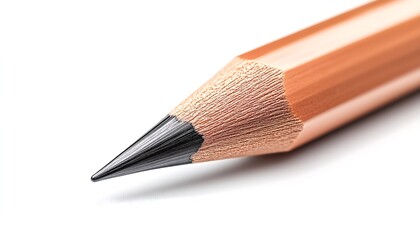 Close-up of sharpened pencil	